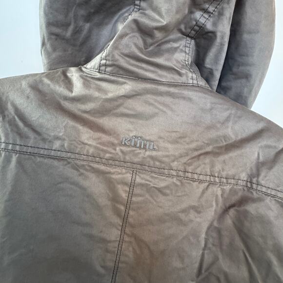 Kuhl Projekt Kollusion Grey Jacket Mens Size M Full Zip Sherpa Lined Field Coat - Picture 7 of 16